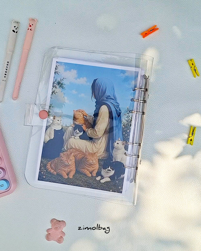 کلاسور A5 شفاف